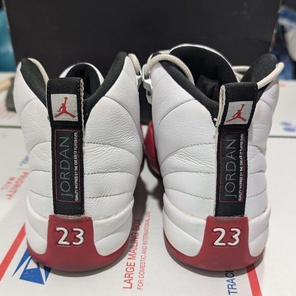 Air Jordan 12 Retro Cherry Size 6Y Men\'s | 7.5 Women\'s main image 4